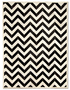 Herringbone cowhide rug